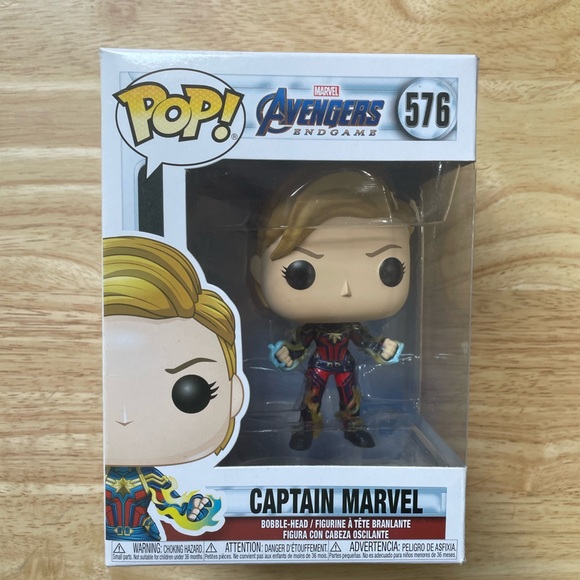 Marvel Endgame Captain Marvel Number 576 - Picture 1 of 2